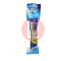 BÚT BI FO-024 (VỈ/3 CÂY) (MẪU MÀU GIAO NGẪU NHIÊN)