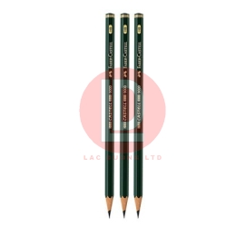 FABER-CASTELL-117133-BÚT CHÌ ĐEN CASTELL 9000 - HB (3 CÂY)
