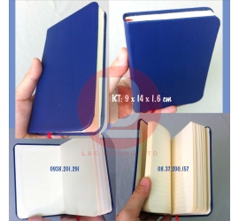 Sổ A6 bìa màu