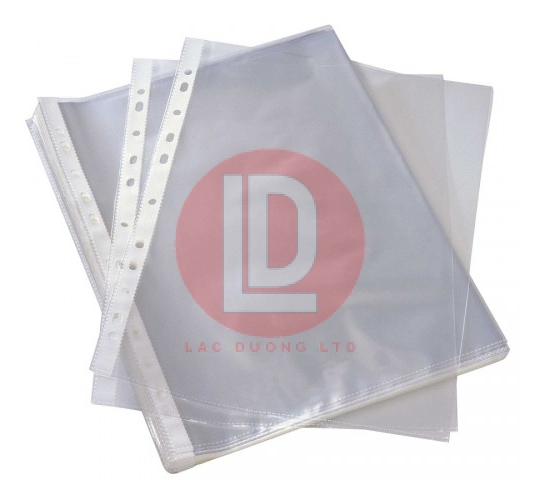 Bìa lổ dày A4 tem nâu 