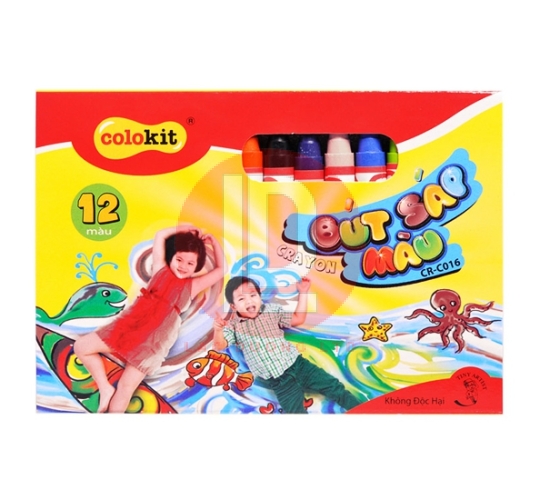 Bút Sáp 12 màu CR-C016 