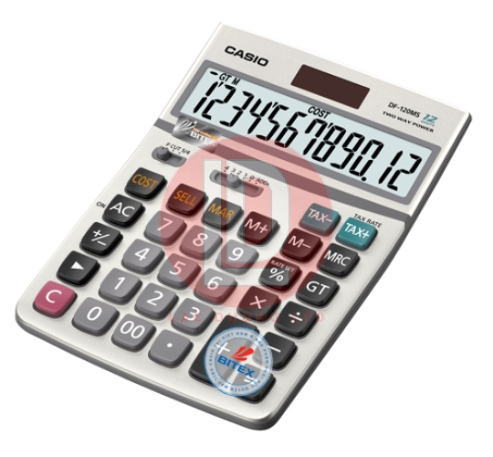 Máy tính Casio DF120BM- Chính Hãng 