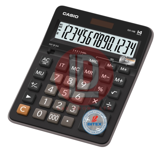 Máy tính Casio GX14B - 14 số Chính Hãng 