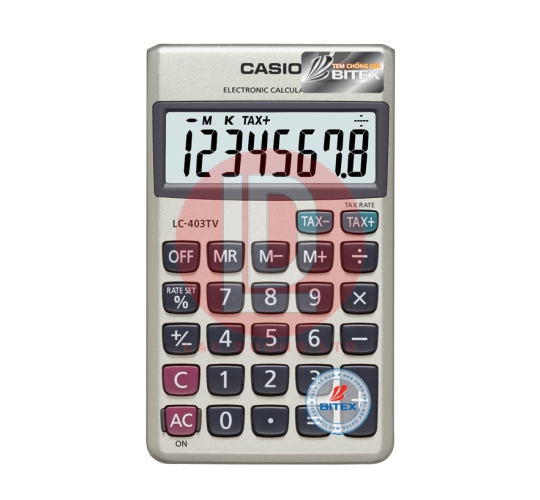 Máy tính Casio LC403 - Chính Hãng 