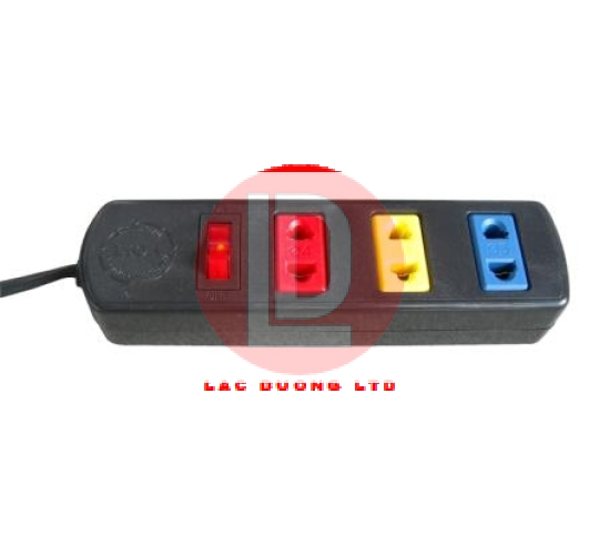 Ổ cắm điện 3 chấu - 2 lổ Lioa  