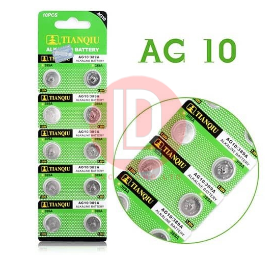 Pin nút AG10 