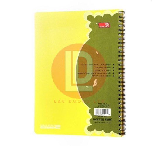 Sổ lò xo B5 bìa nhựa 